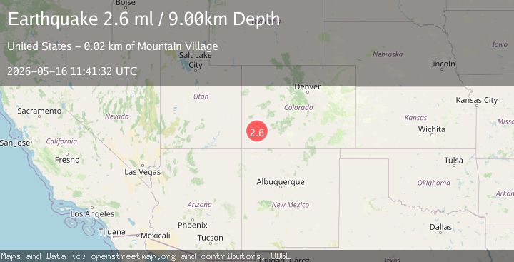 Map of COLORADO