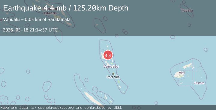 Map of VANUATU