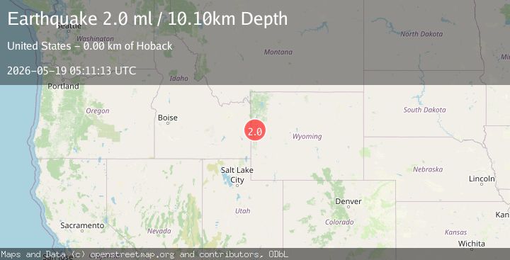 Map of WYOMING