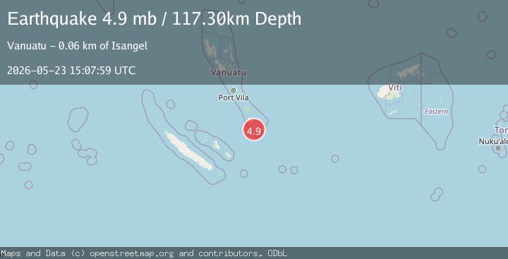 Map of VANUATU