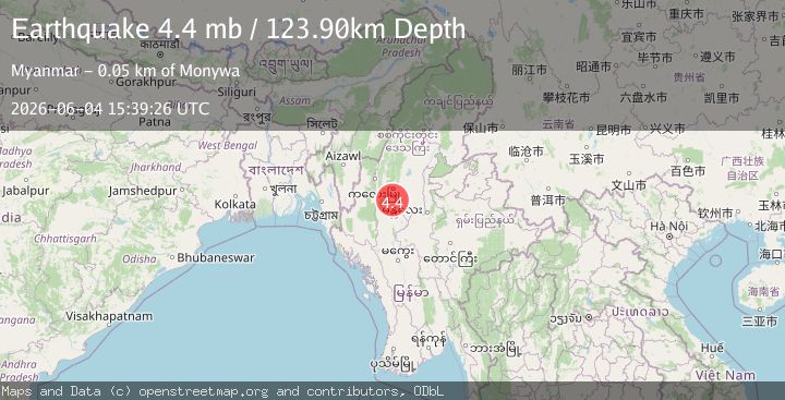 Map of MYANMAR