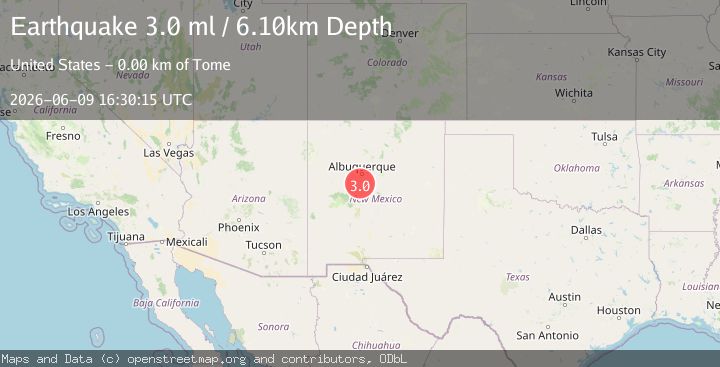 Map of NEW MEXICO