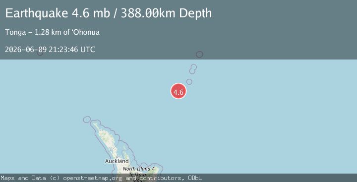Map of SOUTH OF KERMADEC ISLANDS
