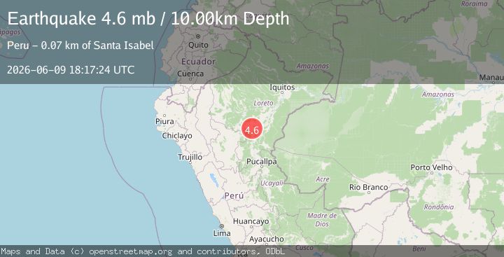 Map of NORTHERN PERU