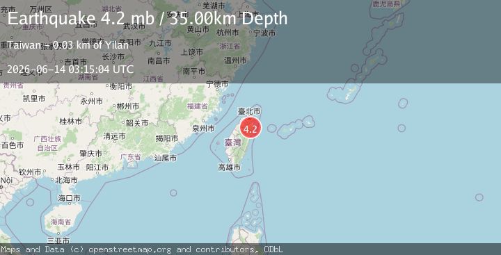 Map of TAIWAN