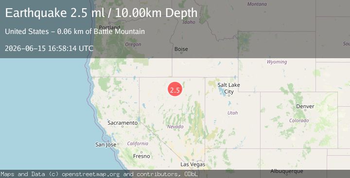 Map of NEVADA