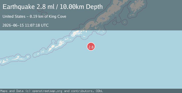Map of SOUTH OF ALASKA