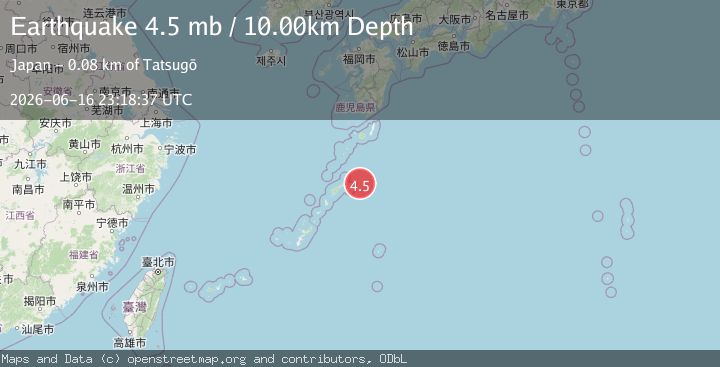Map of RYUKYU ISLANDS, JAPAN