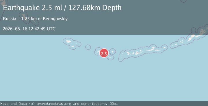 Map of RAT ISLANDS, ALEUTIAN ISLANDS