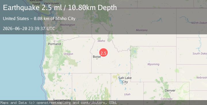 Map of SOUTHERN IDAHO