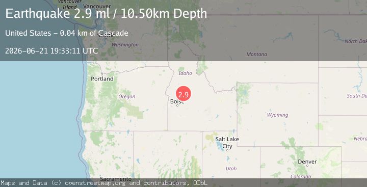 Map of SOUTHERN IDAHO