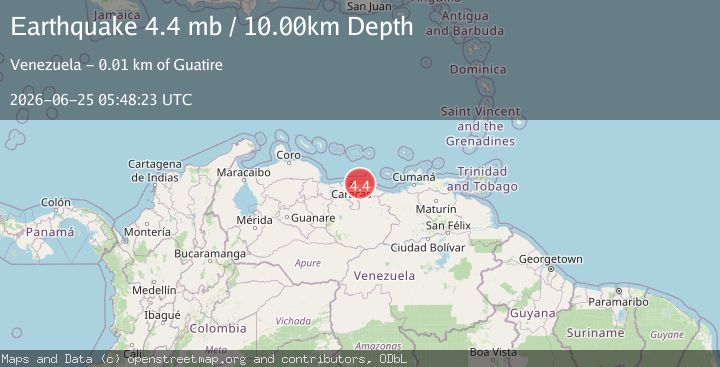Map of MIRANDA, VENEZUELA