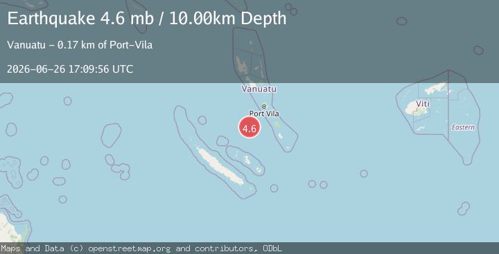 Map of VANUATU