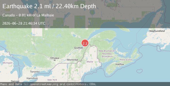 Map of ST. LAWRENCE VALLEY REG., CANADA