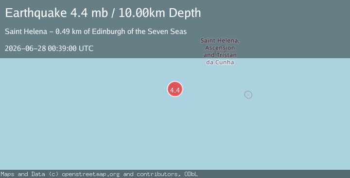 Map of SOUTHERN MID-ATLANTIC RIDGE