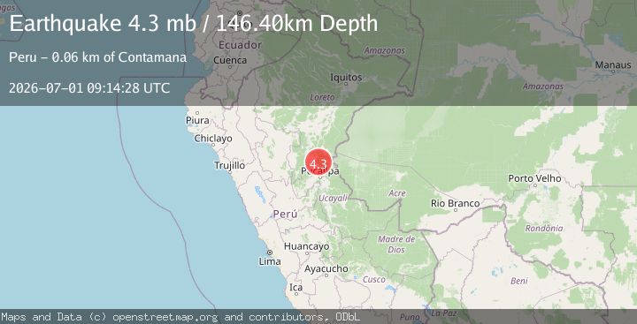 Map of NORTHERN PERU