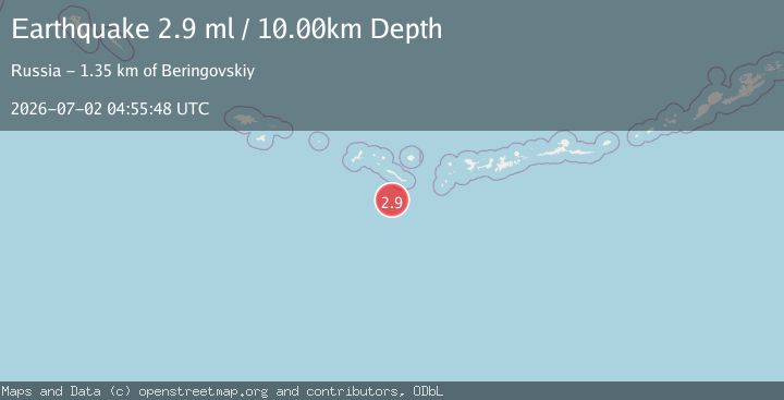 Map of RAT ISLANDS, ALEUTIAN ISLANDS