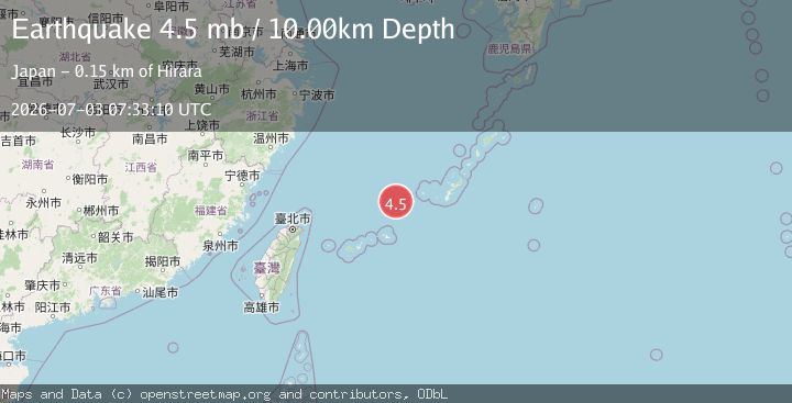 Map of NORTHEAST OF TAIWAN