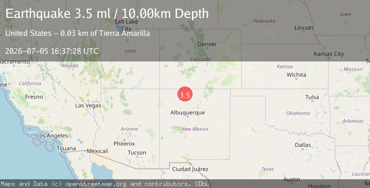 Map of NEW MEXICO