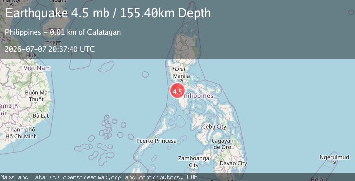 Map of MINDORO, PHILIPPINES