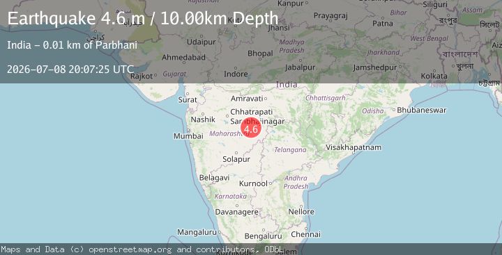 Map of MAHARASHTRA, INDIA