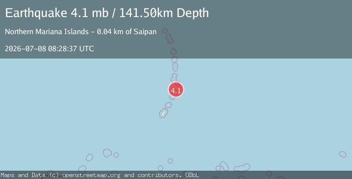 Map of SAIPAN REG., N. MARIANA ISLANDS