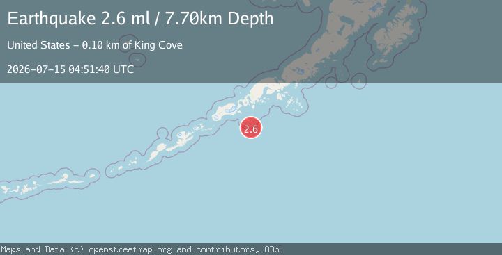 Map of ALASKA PENINSULA