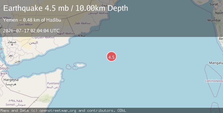 Map of OWEN FRACTURE ZONE REGION
