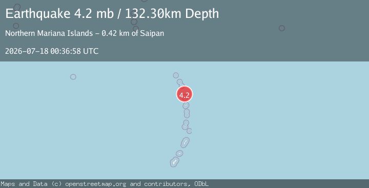 Map of MAUG ISLANDS REG, N. MARIANA IS.