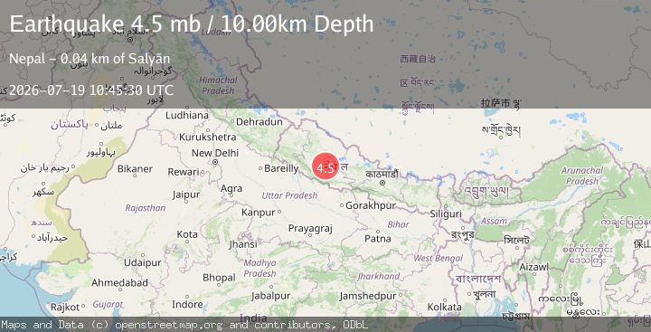 Map of NEPAL