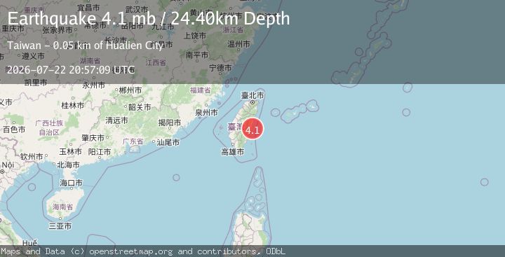 Map of TAIWAN