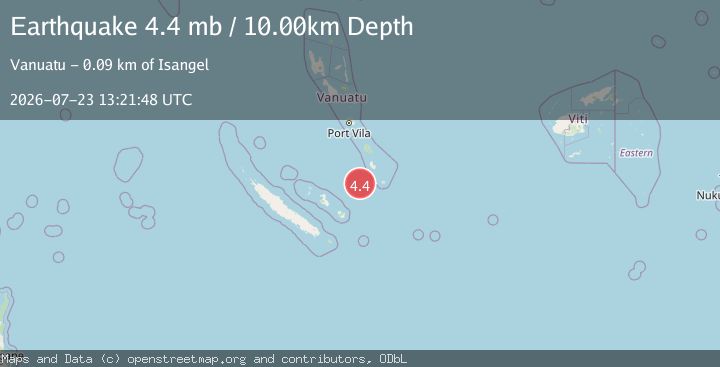 Map of LOYALTY ISLANDS