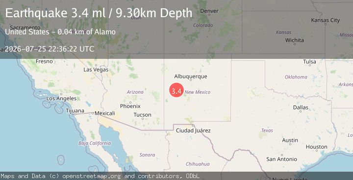 Map of NEW MEXICO