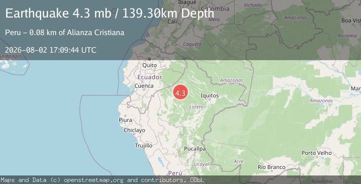 Map of NORTHERN PERU