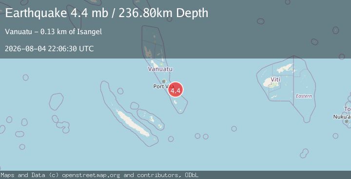 Map of VANUATU