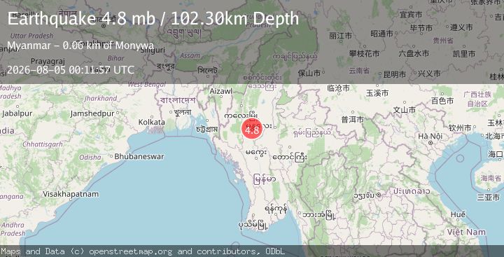 Map of MYANMAR