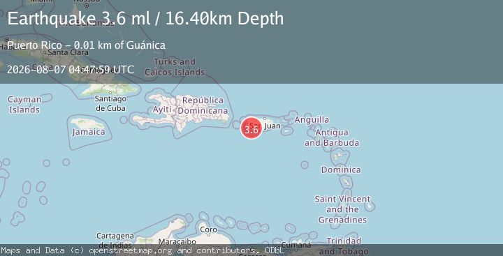 Map of PUERTO RICO REGION