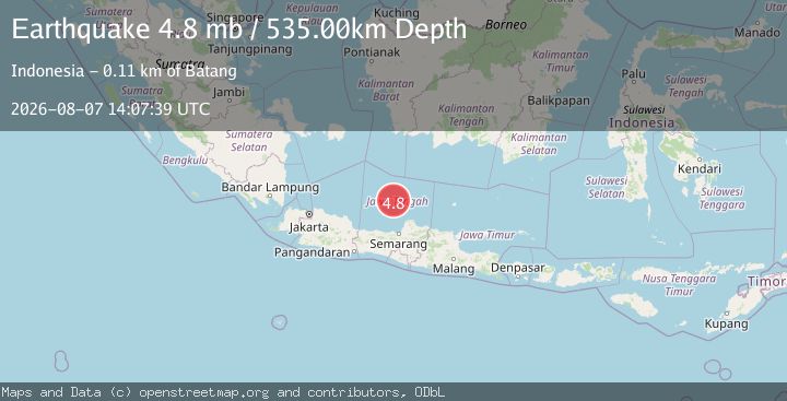 Map of JAVA SEA