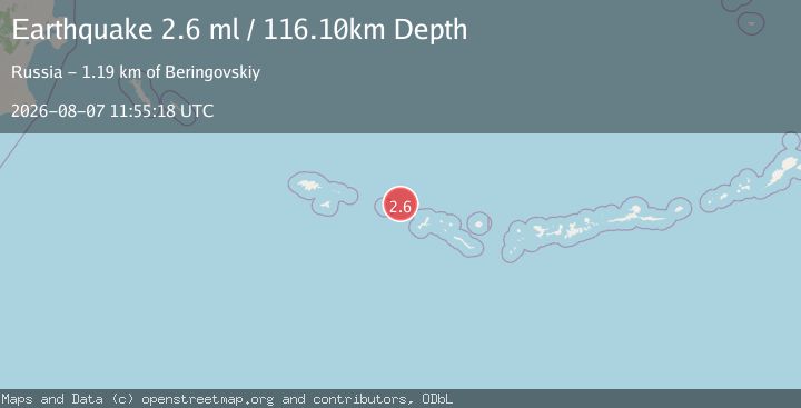 Map of RAT ISLANDS, ALEUTIAN ISLANDS