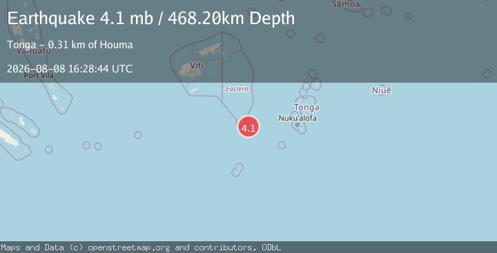Map of FIJI REGION