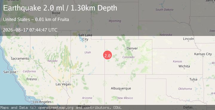 Map of COLORADO