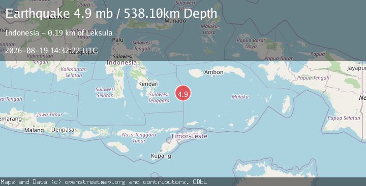 Map of BANDA SEA