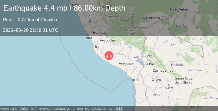 Map of CENTRAL PERU