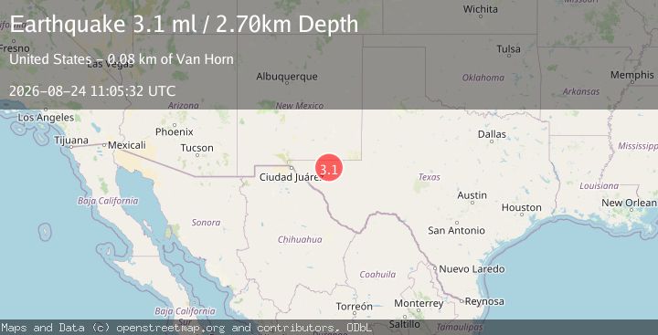 Map of WESTERN TEXAS