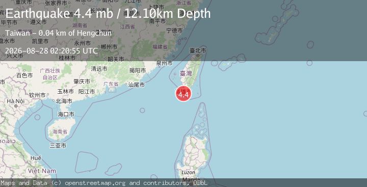 Map of TAIWAN