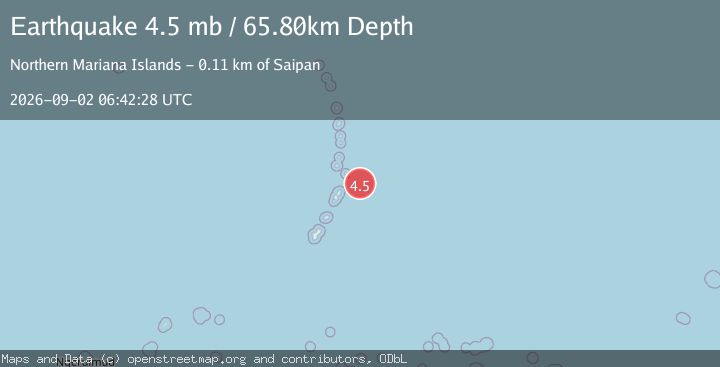 Map of SAIPAN REG., N. MARIANA ISLANDS