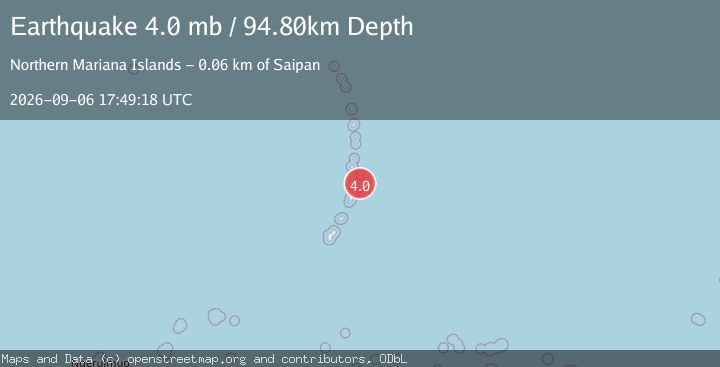 Map of SAIPAN REG., N. MARIANA ISLANDS