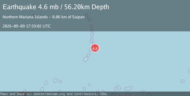 Map of SAIPAN REG., N. MARIANA ISLANDS