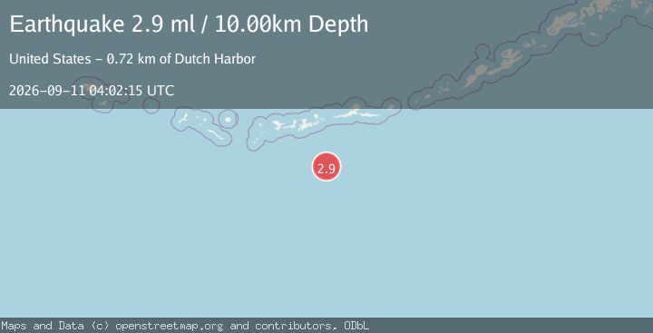 Map of ANDREANOF ISLANDS, ALEUTIAN IS.