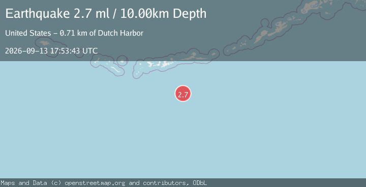 Map of ANDREANOF ISLANDS, ALEUTIAN IS.